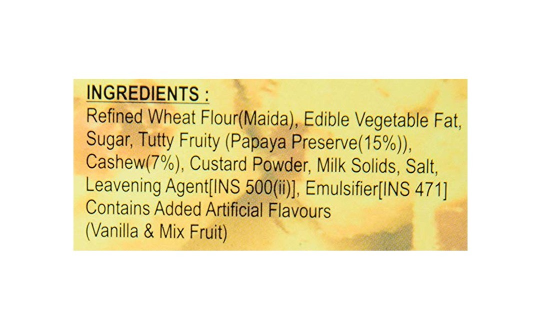 Biscuitwaala Fruit Biscuits    Box  250 grams
